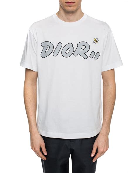 dior kaws white t shirt|KAWS Dior clothing.